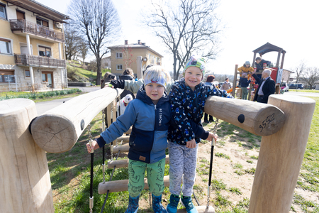 ODPRTJE DVEH  OTROŠKIH IGRIŠČ V KOŠANI 6.3.2026 - Valter Leban-0729